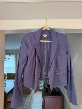 Jason Wu Women's Lavender Tailored Blazer Jacket